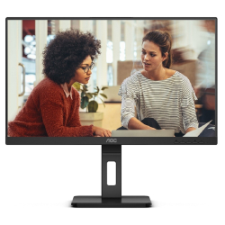 Монитор LCD AOC 23.8" 24E3QAF (IPS 1920x1080 100Hz 4ms 300cd D-Sub HDMI DisplayPort 2x2W Pivot)
