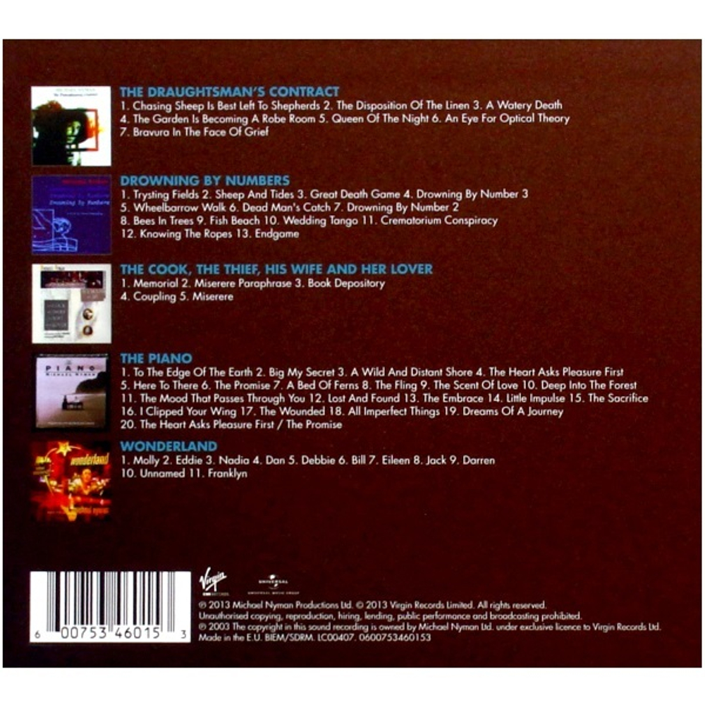 Michael Nyman / Classic Album Selection (5CD)