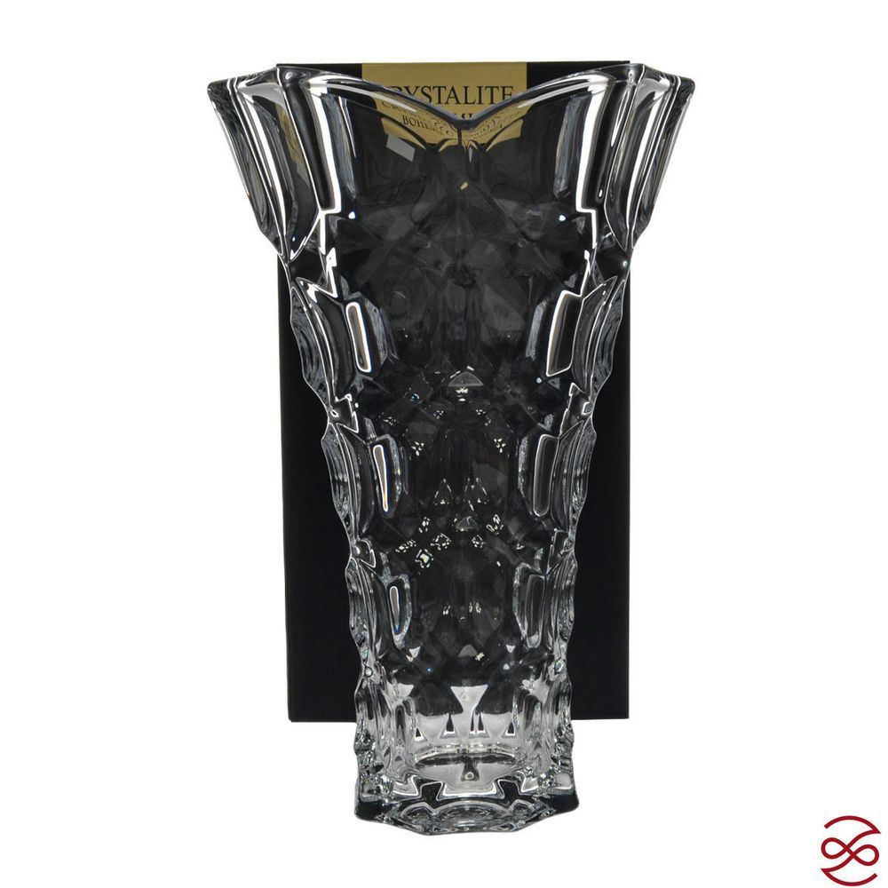 Ваза для цветов Crystalite Bohemia Honey 35см