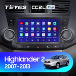 Teyes CC2L Plus 9" для Toyota Highlander 2007-2013