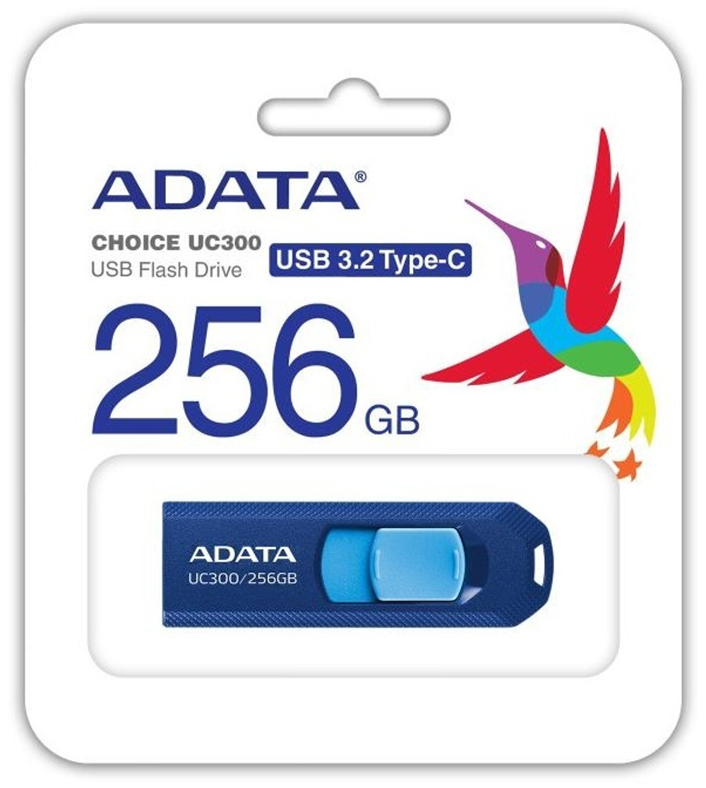 USB Flash карта ADATA ACHO-UC300-256G-RNB/BU 256 Гб