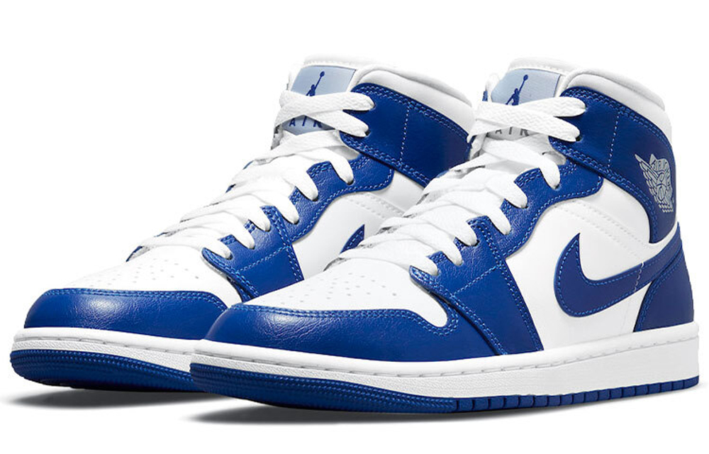 Кроссовки Jordan Air Jordan 1 Mid "Kentucky" (Женская размерная сетка)