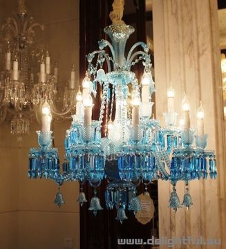 replica  ZÉNITH CHANDELIER ( 12 lights + BLUE  )