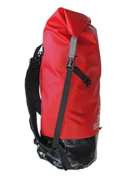 Герморюкзак Scorpena OREDEZH 100 л черно-красный