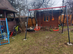 Монтаж уличных качелей Sv Sport