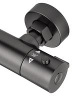 Смеситель для душа с термостатом WONZON & WOGHAND INN 3, Темный графит (WW-B2065-A-BGG)