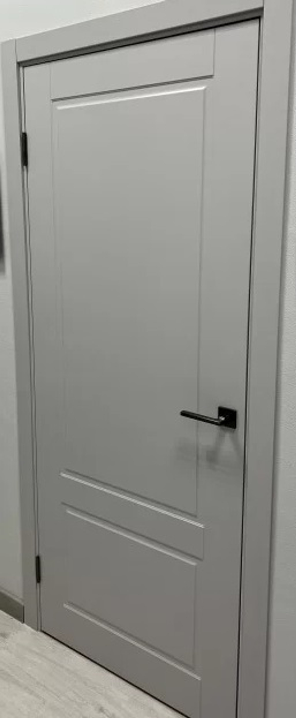 Межкомнатная дверь VFD (ВФД)  Sheffild (Шеффилд)  Cotton  (эмаль свето-серая)