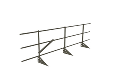 Кровельное ограждение Fachmann KO/SK/800-3-3000 Фальцевый крепеж RAL
