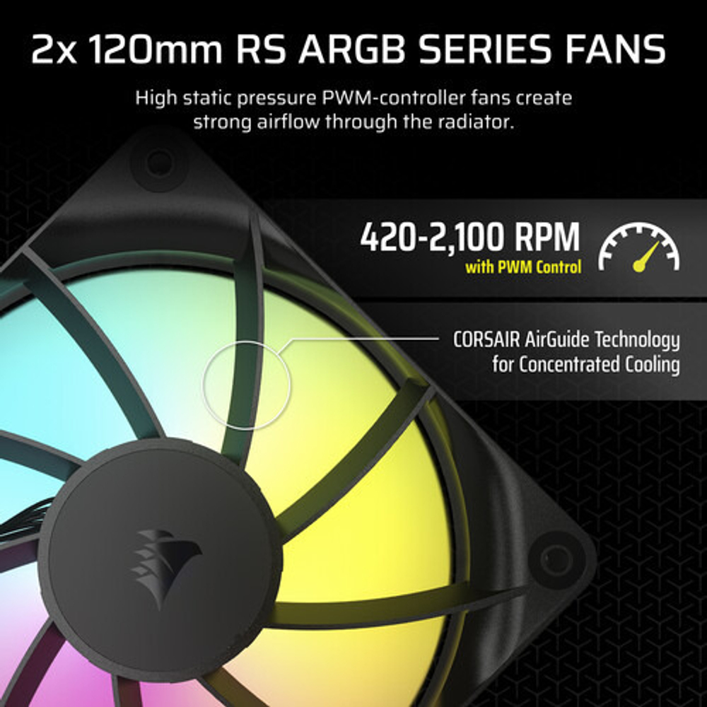 Система охлаждения жидкостная Corsair NAUTILUS 240 ARGB