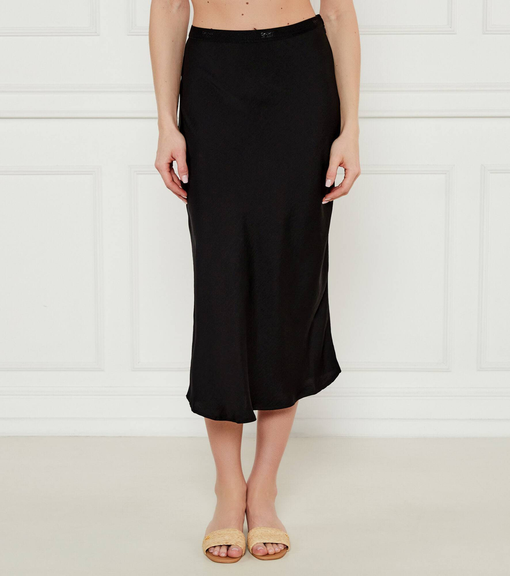 Сатиновая юбка DKNY - черный(DJ4K9510)