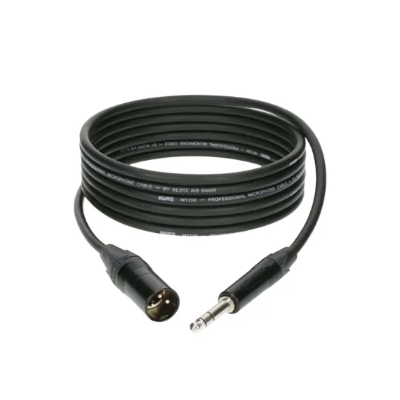 Klotz M1MS1B0500 Black XLR(m) – Jack 6.3 5m
