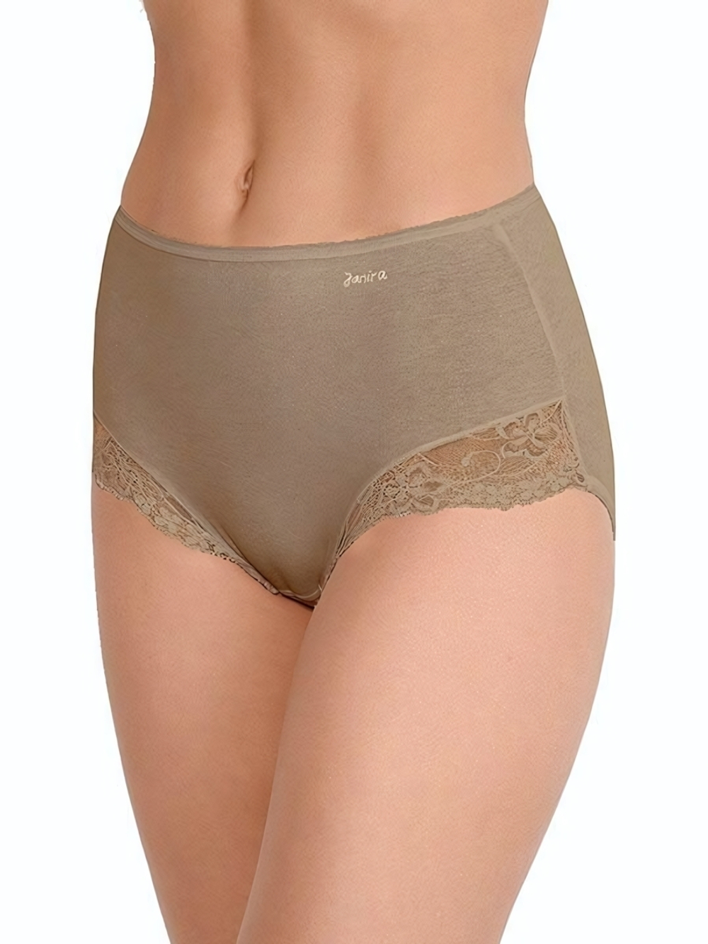 Набор из 2 plus size трусиков-слип Esencial (Размер: XXL) (Цвет: телесный)