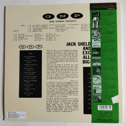 Винтажная виниловая пластинка LP Jack Sheldon And His Exciting All-Star Big-Band Jacks Groove (Japan 1992) (Obi)