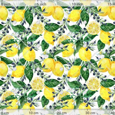 лимоны и оливки by FineArt 652 DPI