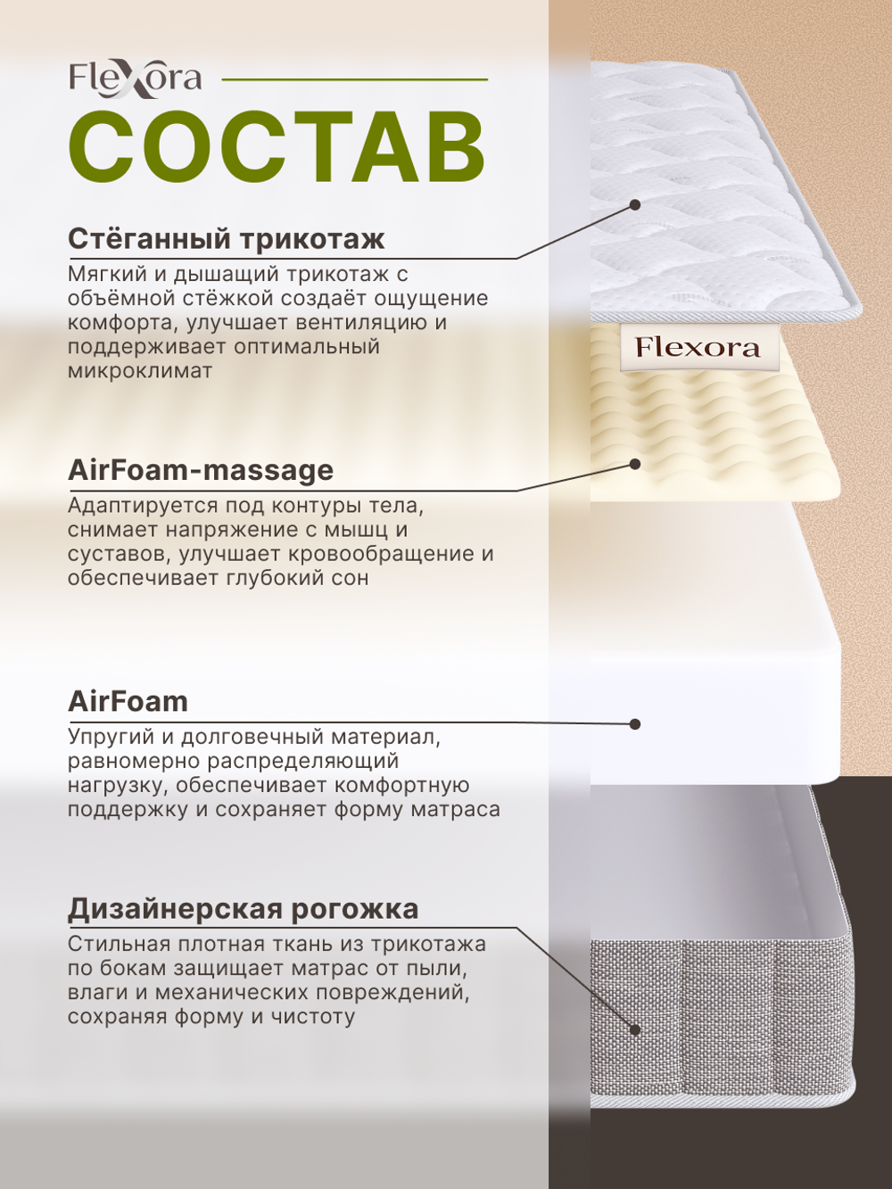 Матрас Flexora AirBalance