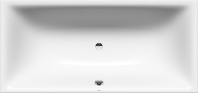 Ванна стальная Kaldewei SILENIO 674, 1700х750х410, самоочищающееся покрытие Easy clean, alpine white, без ножек, с отверстиями для ручки