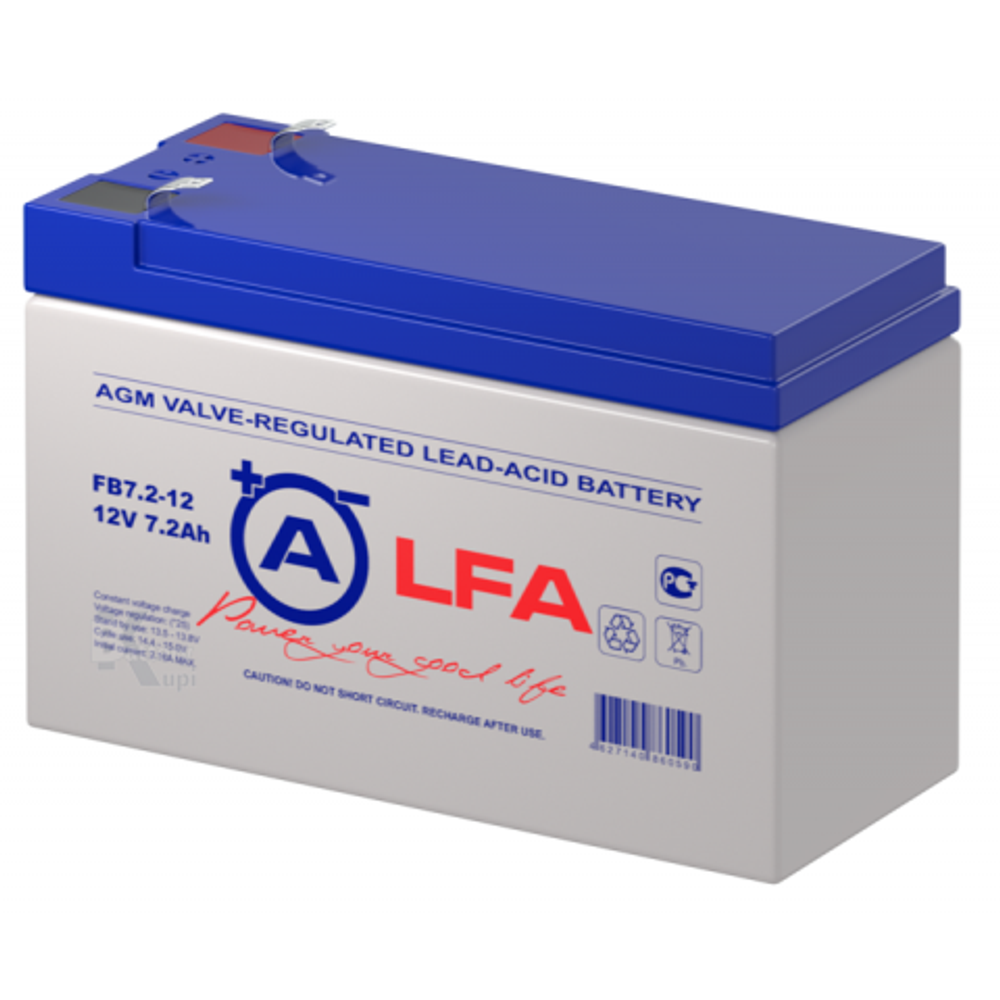 Аккумулятор LFA FB 7.2-12 (AGM)