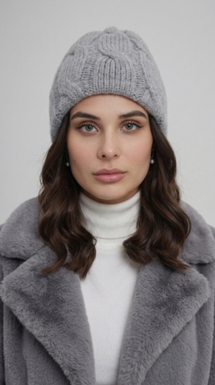 Шапка ШП213-03 серый