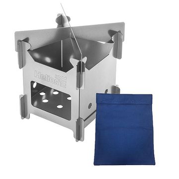 Печь-щепочница складная ПМ-07С в чехле, 195х195х250мм, сталь 1,5мм (T-HS-PM-07S) Helios