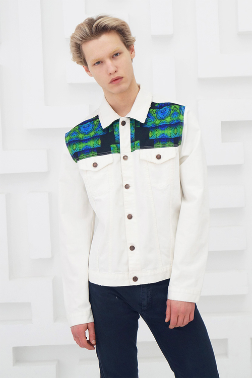 LIGVIANNI Джинсовая куртка Denim Jacket Ice