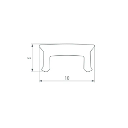 Экран W10-5000 SILICONE (Arlight, Силикон) 043661