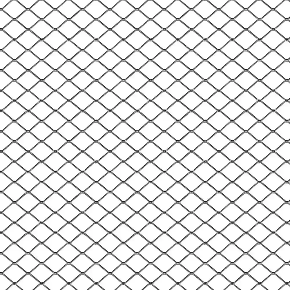 Сетка от грызунов / ЦПВС для защиты погребов, вентканалов от змей, птиц и насекомых / оцинкованная, ячейка - ромб 2х2 мм, рулон 0.5 м x 2 метра