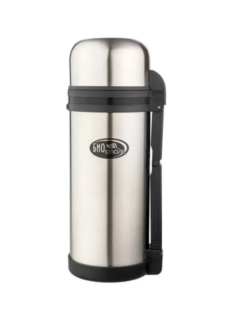 Термос универсальный Biostal для еды и напитков, 1.5 литра, стальной NG-1500-1