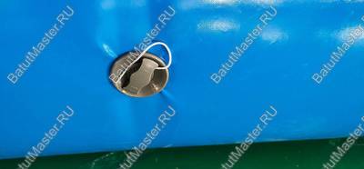 Надувной бассейн «Одноцветный» 10*10*0,8 м