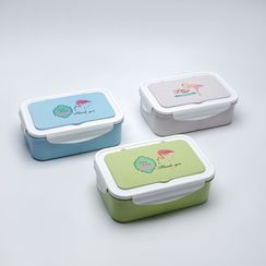 Yemək qabı \ Ланч-бокс "Фламинго", 1.4 л, 21.5 х 7.3 х 15 см, микс 5384598