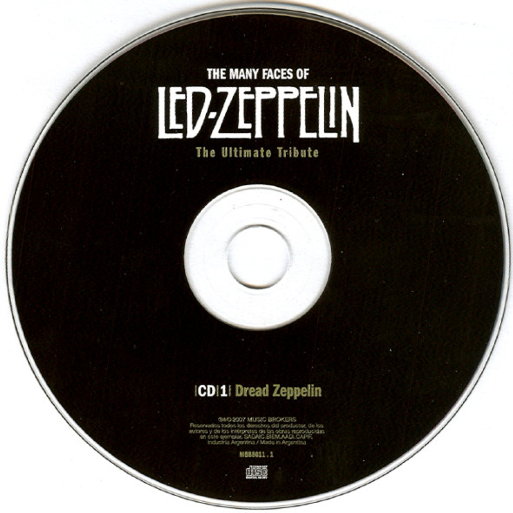 Сборник / The Many Faces Of Led Zeppelin - The Ultimate Tribute (3CD)