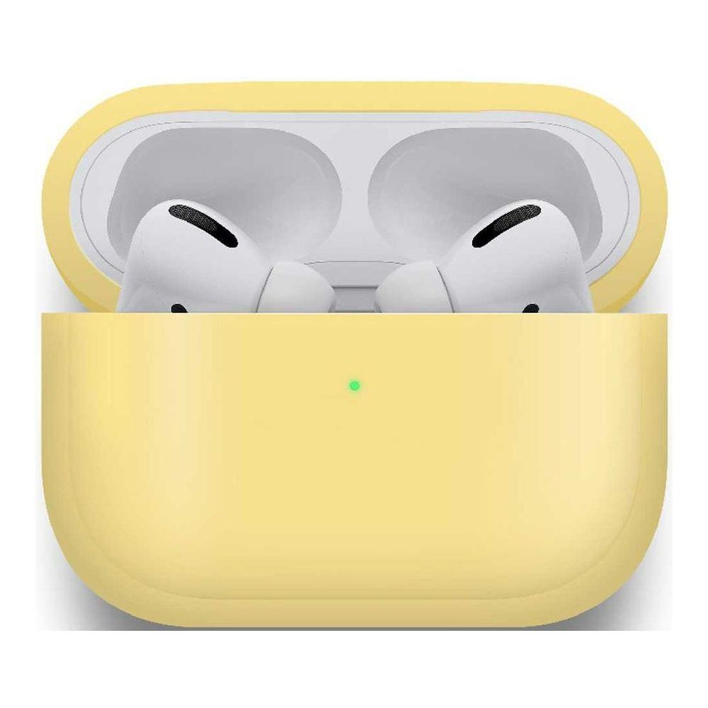Чехол для Airpods Pro Silicone Yellow