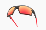 Спортивные очки с диоптриями Demetz Mud / Matte Crystal Gray / Matte Red Rose Mirror Red Cat.3
