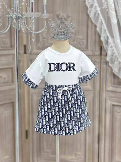 Детский комплект с юбкой DIOR