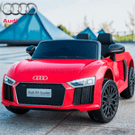 Детский электромобиль "AUDI R8" красный