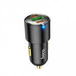 Автомобильное зарядное устройство HOCO NZ6, 1xUSB + 2xUSB-C, 45 Вт, черный, , 013276