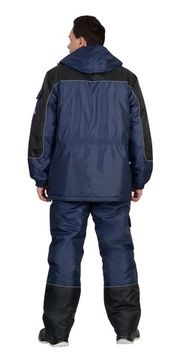 Костюм зимний "Сириус-Фотон" брюки (синий/черный)