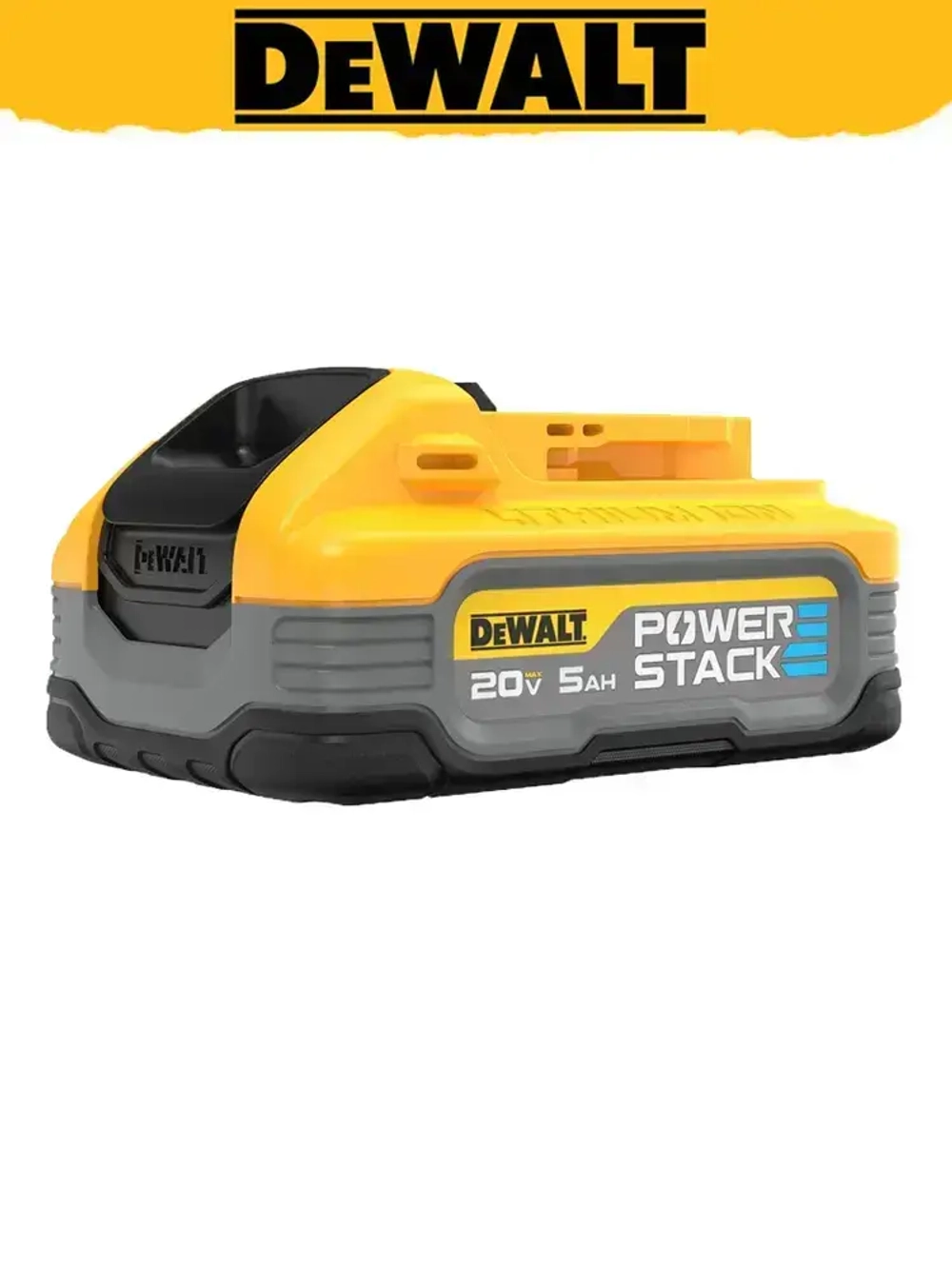 DEWALT DCBP520 Powerstack 20 В литиевая батарея 5 Ач перезаряжаемый легкий и портативный литий-ионный аккумуляторный инструмент