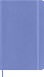 Блокнот Moleskine Classic Soft (QP616B42) Large 130х210мм 240стр. линейка мягкая обложка голубая гортензия