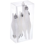 Набор ёлочных украшений «Сказочная зима» 45 предметов, Белый