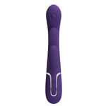 Сиреневый вибратор-кролик 22,2см с дополнительным язычком Pretty Love Triple Rabbit Multifuncional Vibrador BW-500041-2