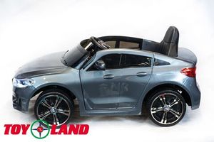 Детский электромобиль Toyland BMW 6 GT Серебро