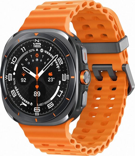 Умные часы Samsung Galaxy Watch Ultra (2025) 47 мм LTE серый титан (SM-L705)