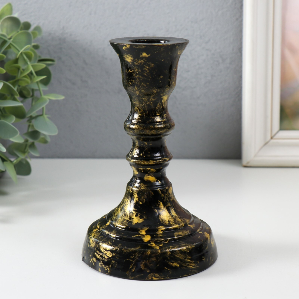 Подсвечник КРИСТОФФ-2  винтаж 14х8,5 см