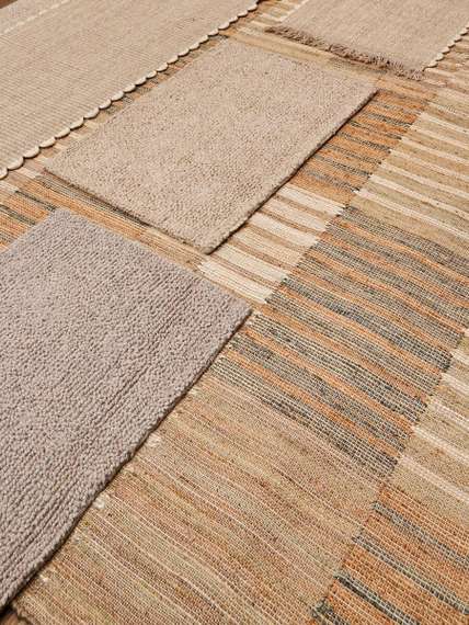 Ковер из шерсти salem серого цвета из коллекции ethnic