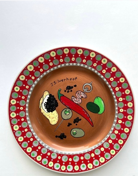 SILVERHOOF JULIA ТАРЕЛКА "CANAPÉ" ИЗ СЕРИИ "The simple thins with I like"