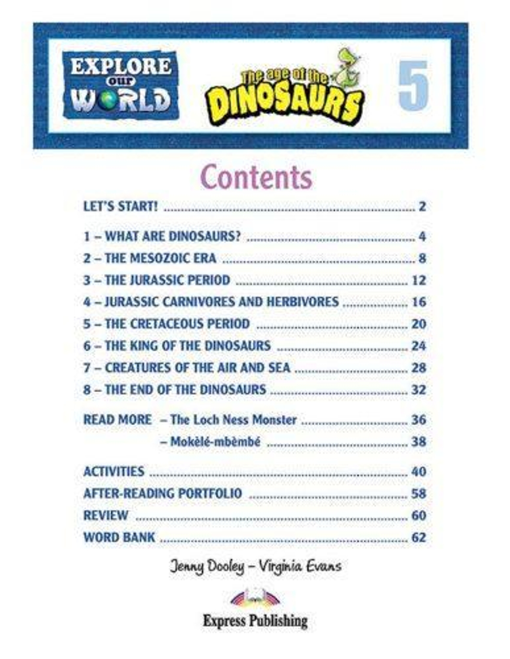 The Age of Dinosaurs. Уровень 5. Книга для чтения с доступом к электронному приложению