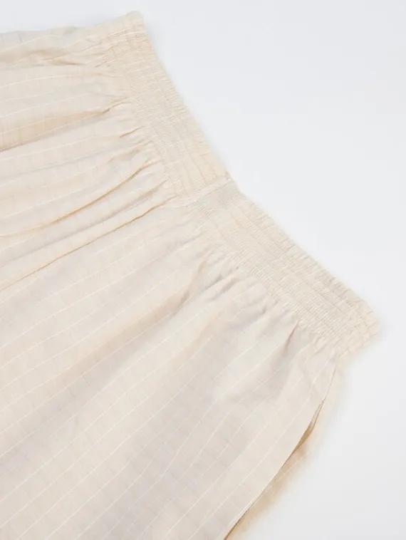 Брюки женские MINAKU: Home collection цвет бежевый, р-р 48