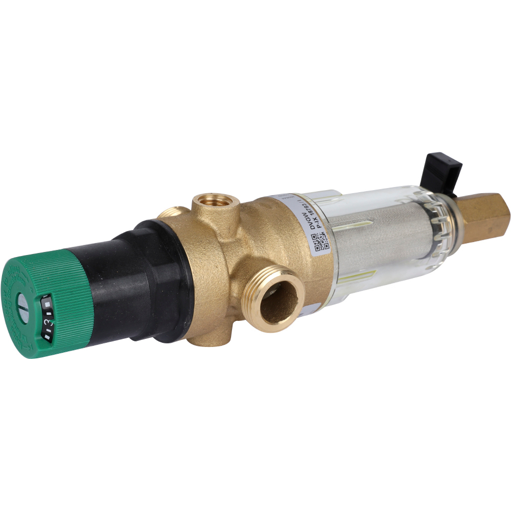 Honeywell (Resideo Braukmann) FK06-1/2 AA с редуктором, на холодную воду, 100 мкм, 1/2