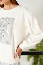 22650 Джемпер женский (молочный)