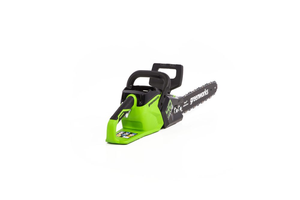 Аккумуляторная цепная пила Greenworks GD40CS15, 2005707,40v, 35 см, без АКБ и ЗУ